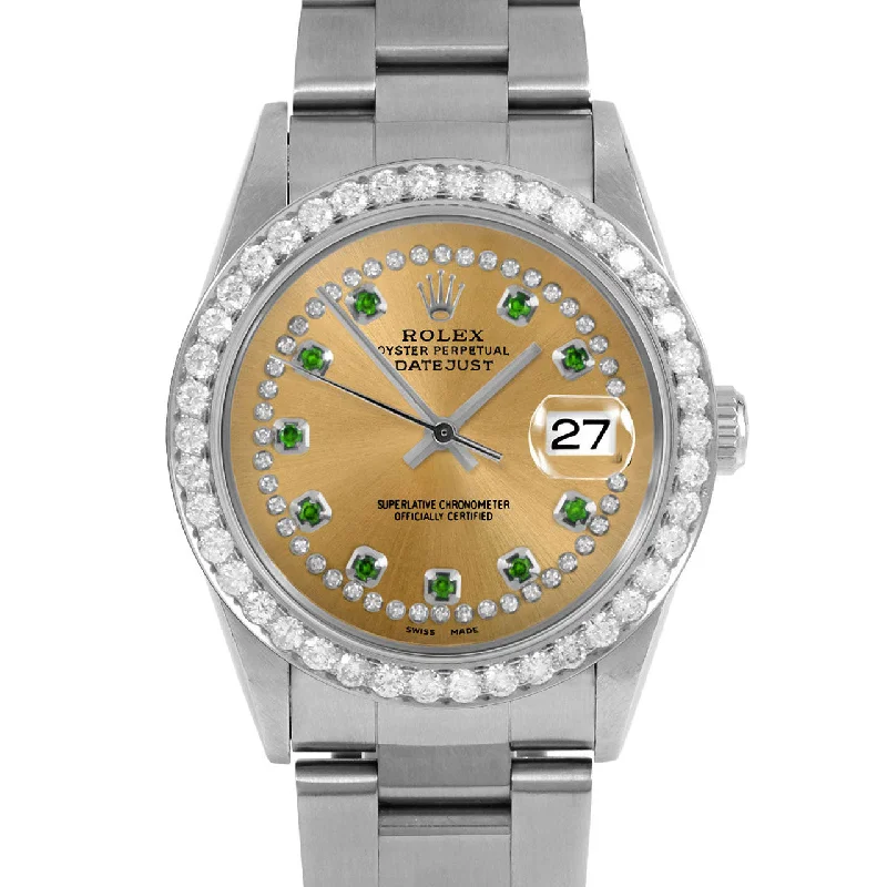 Rolex Datejust 36mm | 16234-CHM-STRE-25CT-OYS