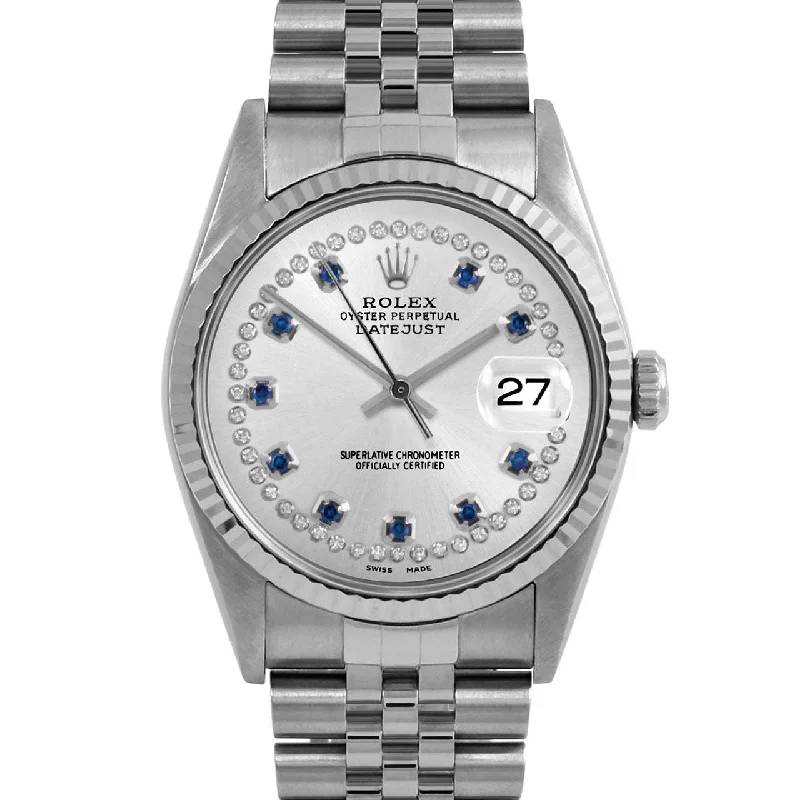 Rolex Datejust 36mm | 16234-SLV-STRS-FLT-JBL