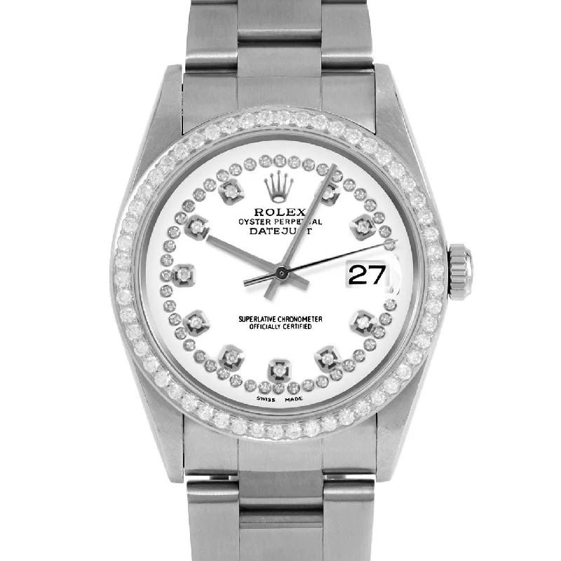 Rolex Datejust 36mm | 16234-WHT-STRD-BDS-OYS