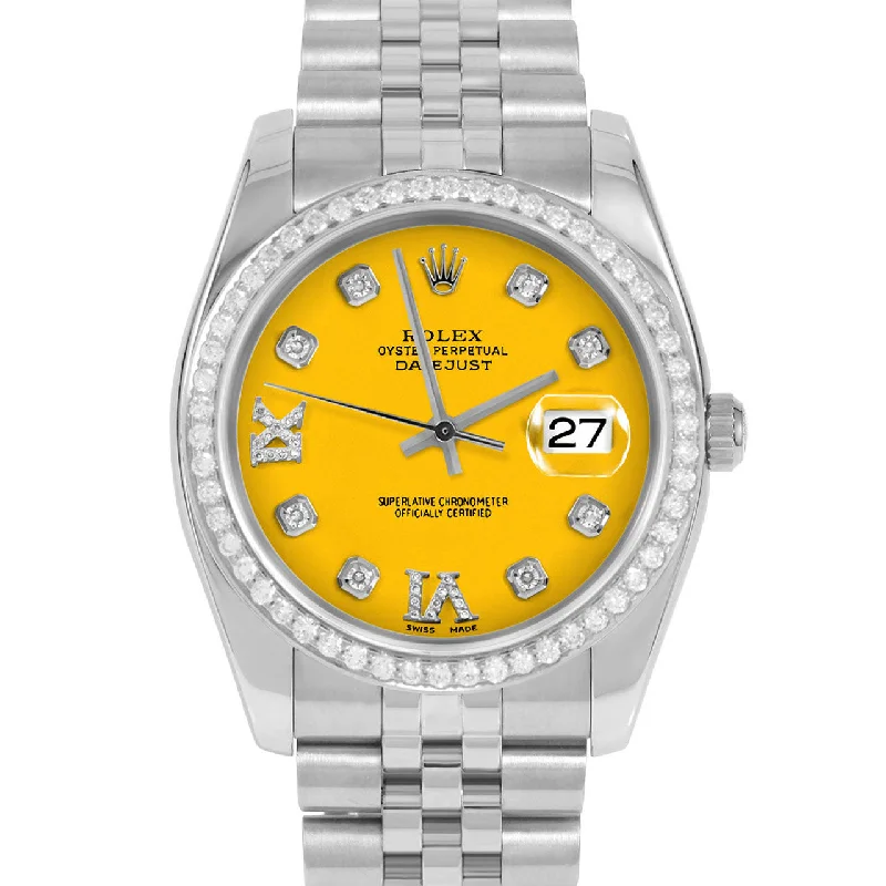 Rolex Datejust 36mm | 16234-YLW-8DR69-BDS-JBL