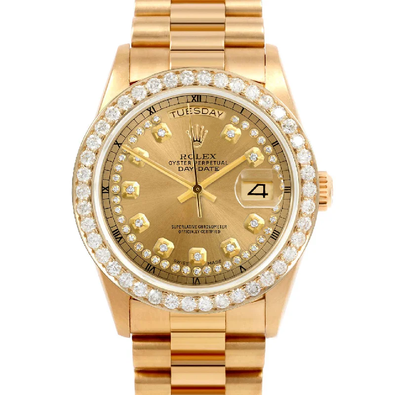 Rolex Day-Date 36mm | 18038-CHM-STRD-25CT-PRS