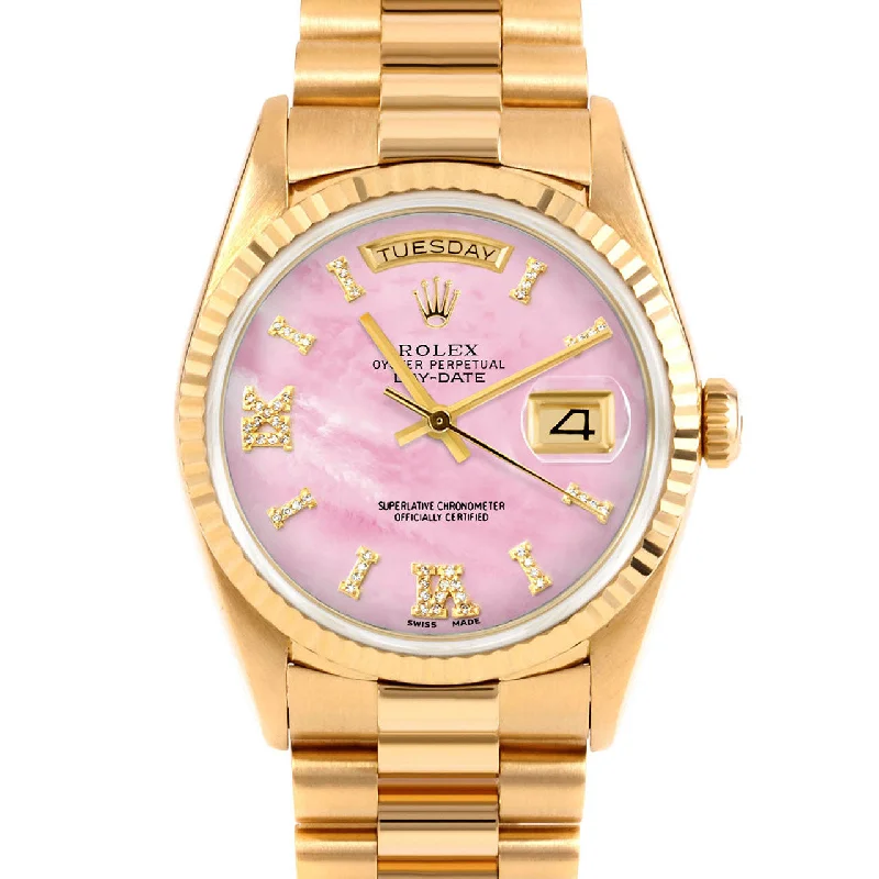 Rolex Day-Date 36mm | 18238-PMOP-DR8I-FLT-PRS