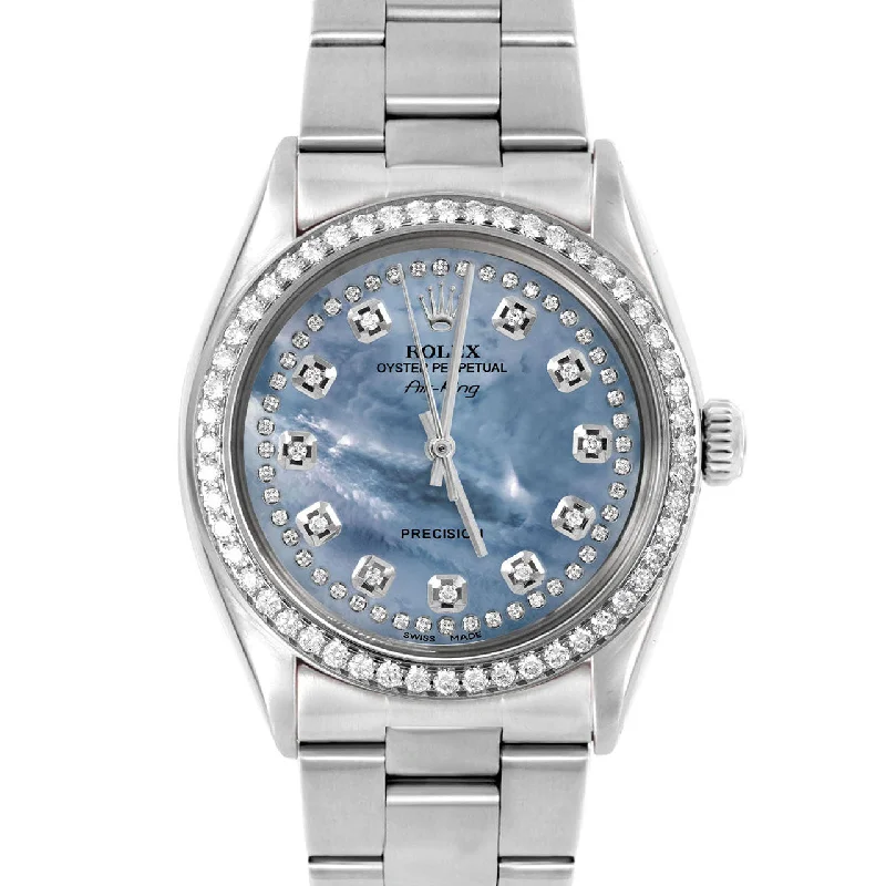 Rolex Air King 34mm | 5500-SS-BLMOP-STRD-BDS-OYS