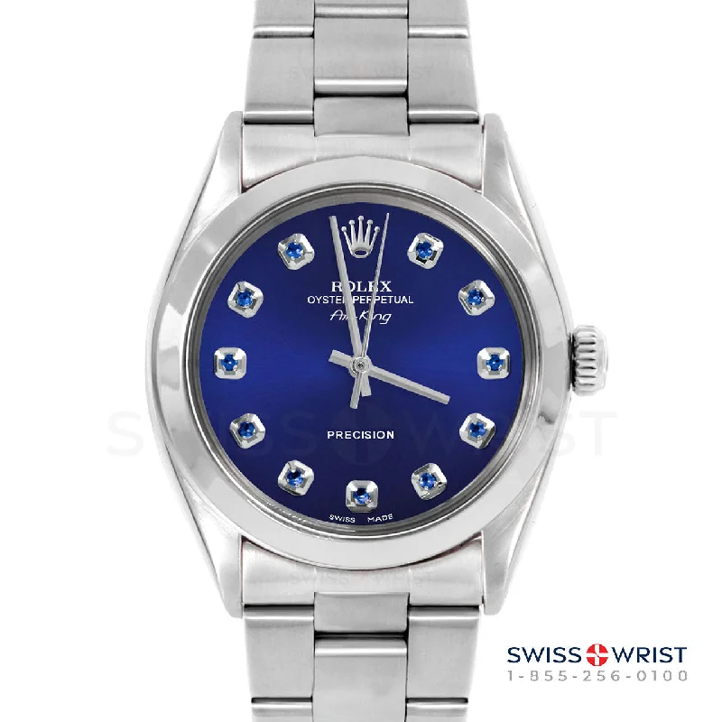 Rolex Air King 34mm | 5500-SS-BLU-SPH-AM-SMT-OYS