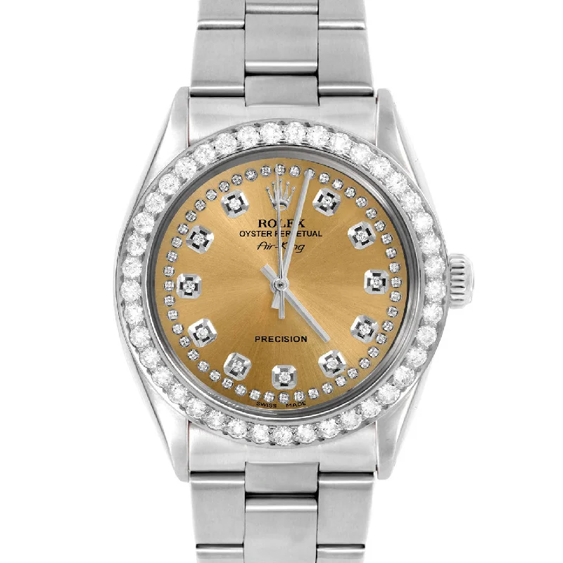 Rolex Air King 34mm | 5500-SS-CHM-STRD-2CT-OYS