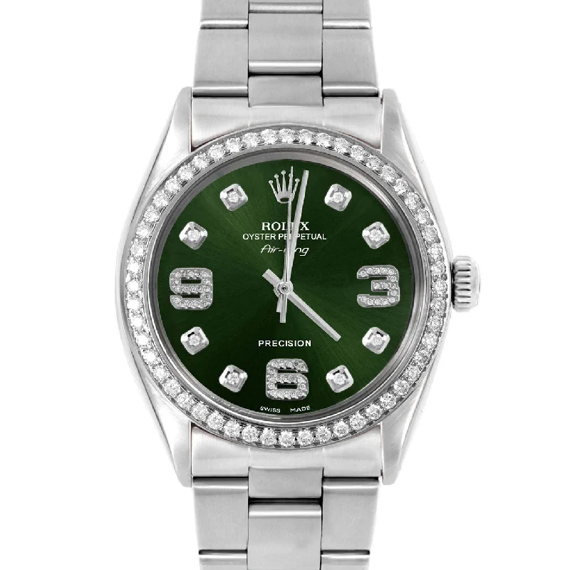 Rolex Air King 34mm | 5500-SS-GRN-8DA369-BDS-OYS