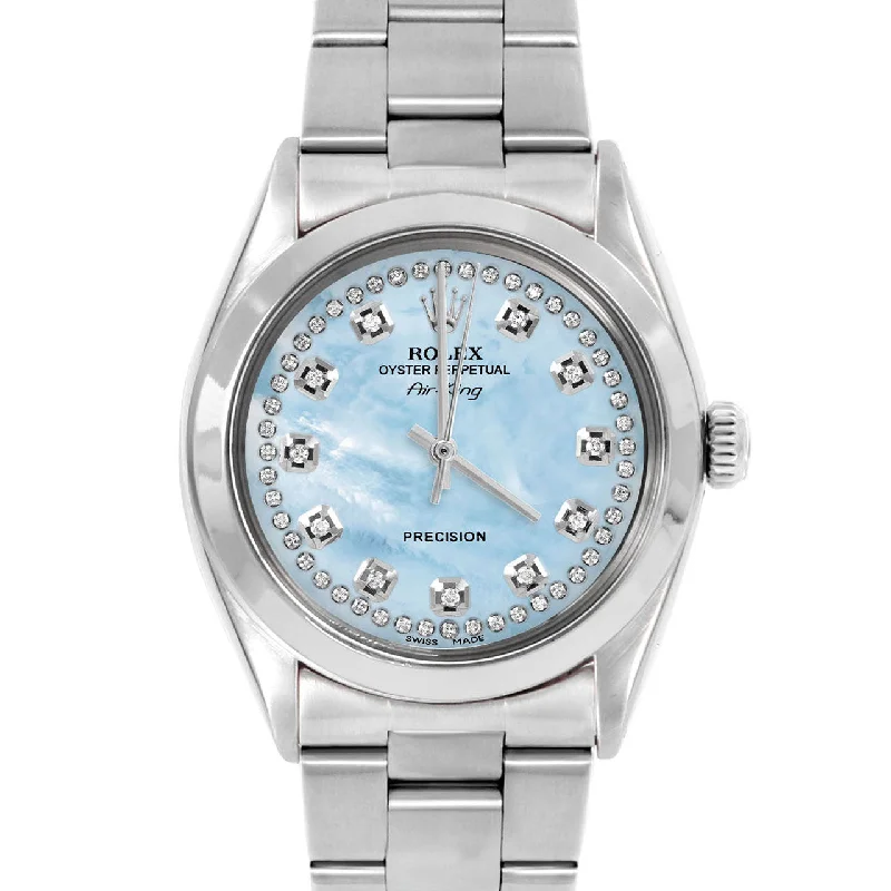 Rolex Air King 34mm | 5500-SS-LBMOP-STRD-SMT-OYS