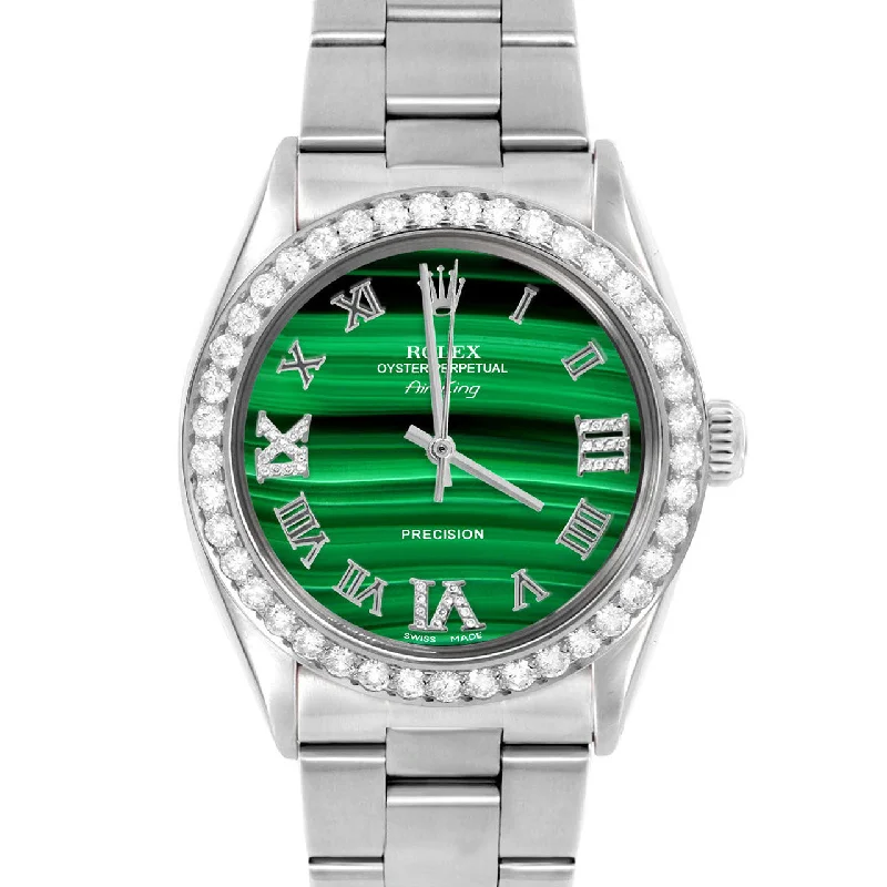 Rolex Air King 34mm | 5500-SS-MLC-RDR369-2CT-OYS