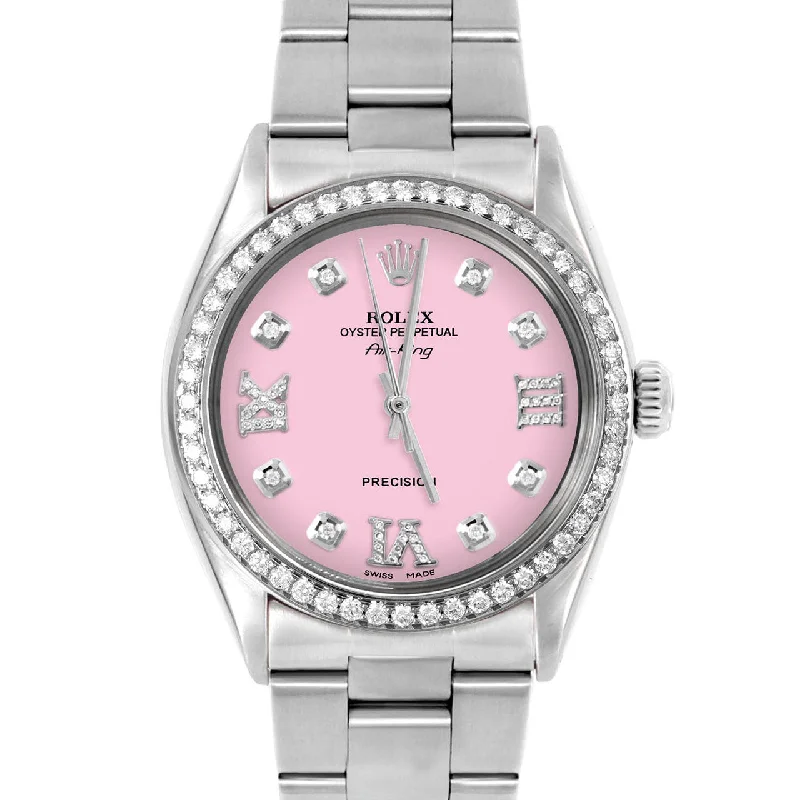 Rolex Air King 34mm | 5500-SS-PNK-8DR369-BDS-OYS