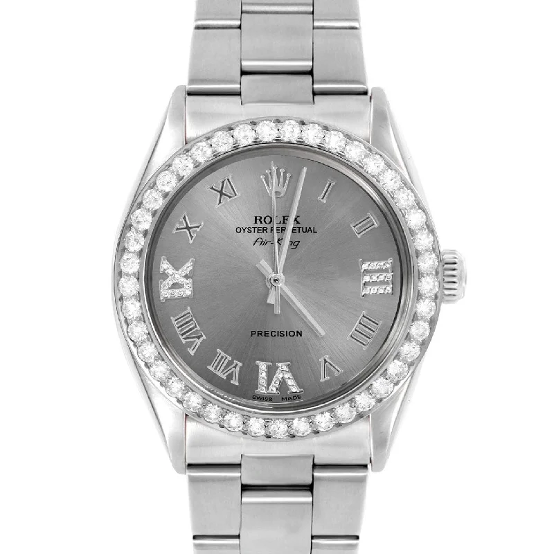 Rolex Air King 34mm | 5500-SS-SLT-RDR369-2CT-OYS