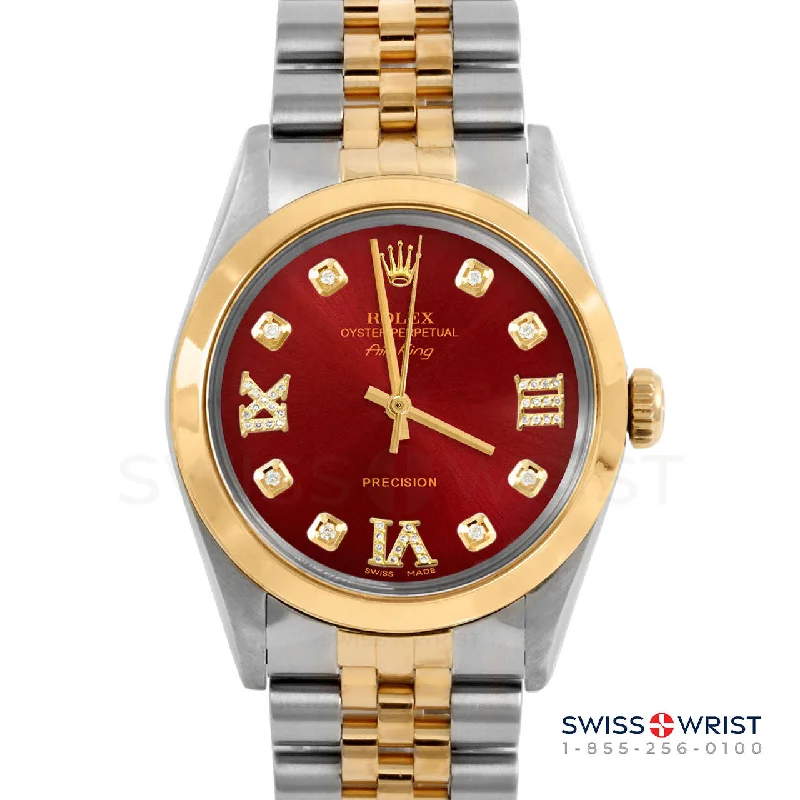 Rolex Air King 34mm | 5500-TT-RED-8DR369-SMT-JBL