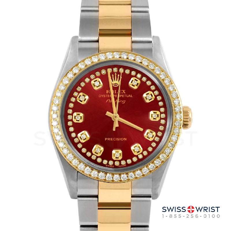 Rolex Air King 34mm | 5500-TT-RED-STRD-BDS-OYS