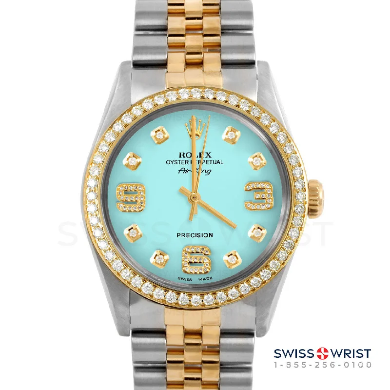 Rolex Air King 34mm | 5500-TT-TRQ-8DA369-BDS-JBL