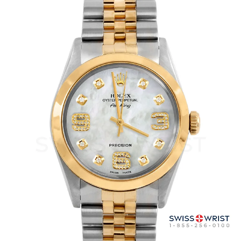 Rolex Air King 34mm | 5500-TT-WMOP-8DA369-SMT-JBL