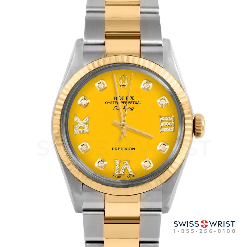 Rolex Air King 34mm | 5500-TT-YLW-8DR369-FLT-OYS