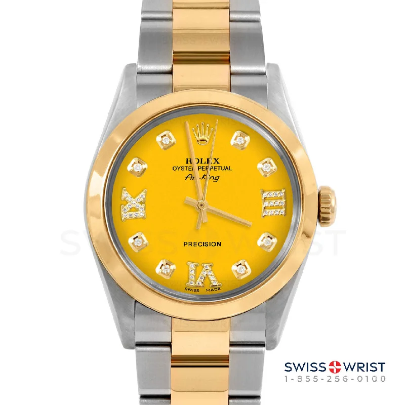 Rolex Air King 34mm | 5500-TT-YLW-8DR369-SMT-OYS