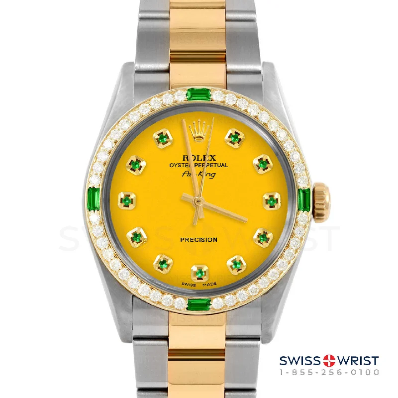 Rolex Air King 34mm | 5500-TT-YLW-EMD-AM-4EMD-OYS