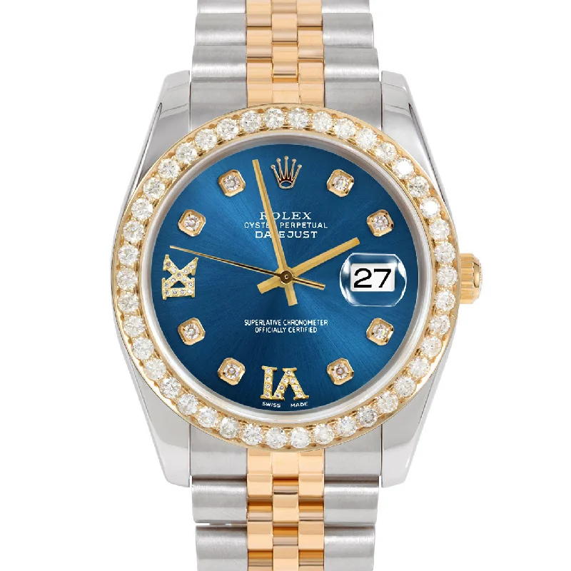 Rolex Datejust 36mm | 116233-BLU-8DR69-25CT-JBL