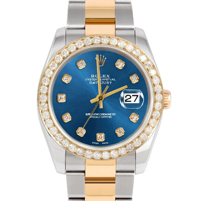 Rolex Datejust 36mm | 116233-BLU-DIA-AM-25CT-OYS