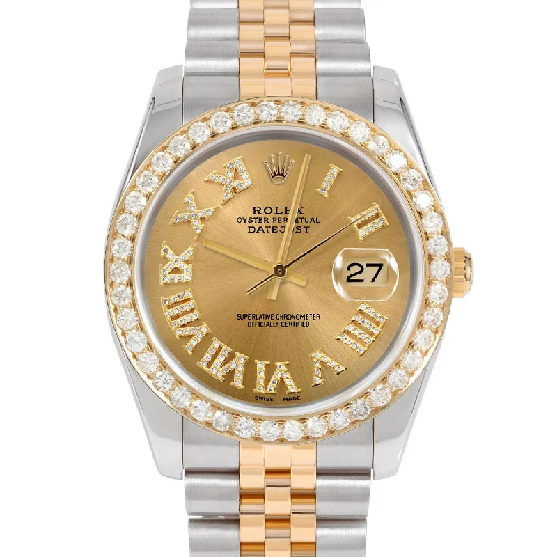 Rolex Datejust 36mm | 116233-CHM-FDR-25CT-JBL