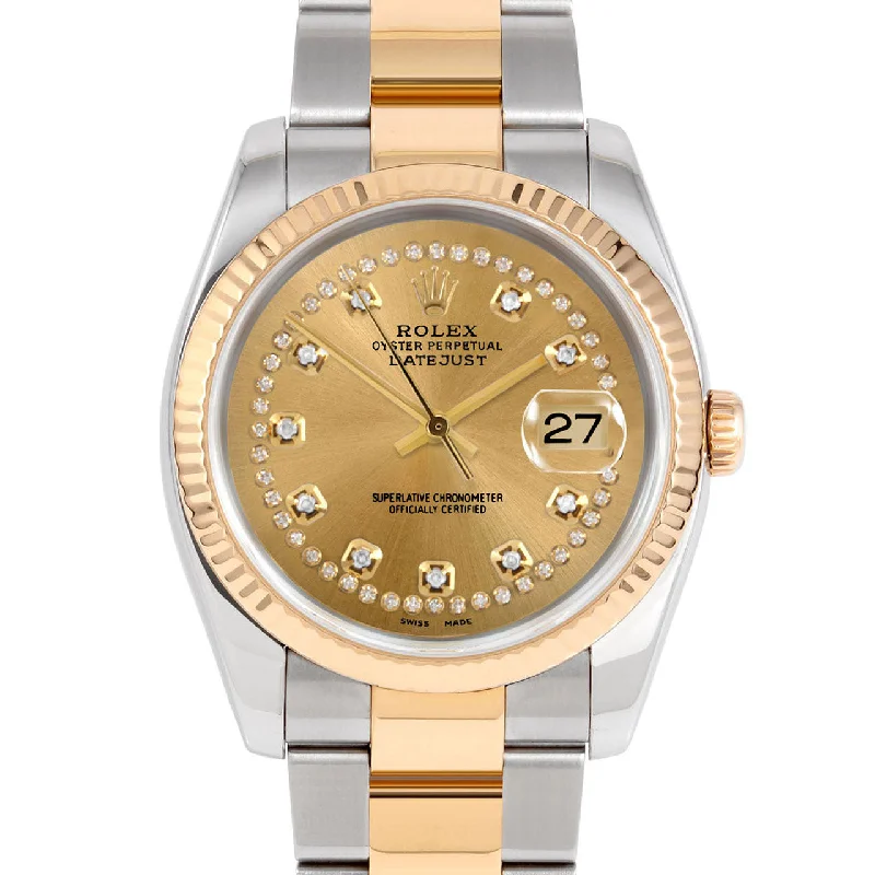 Rolex Datejust 36mm | 116233-CHM-STRD-FLT-OYS