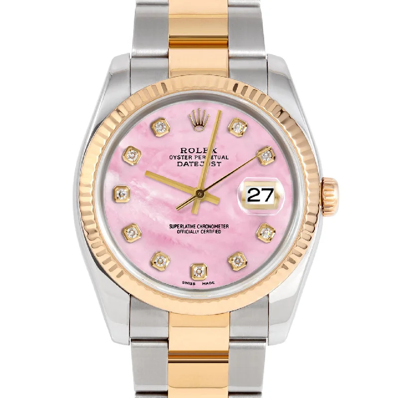 Rolex Datejust 36mm | 116233-PMOP-DIA-AM-FLT-OYS