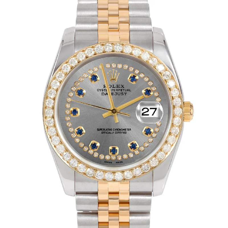 Rolex Datejust 36mm | 116233-SLT-STRS-25CT-JBL