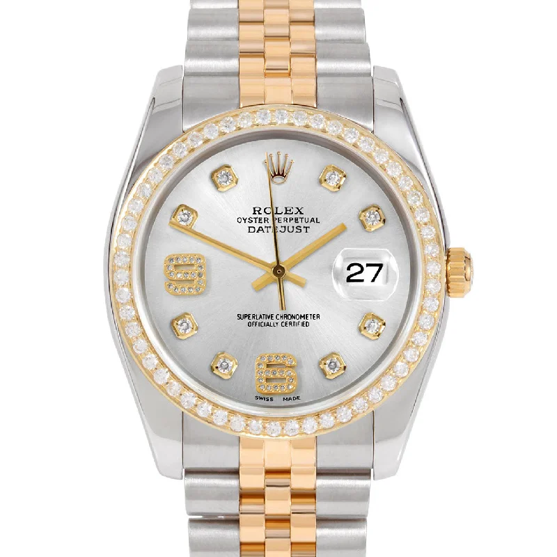 Rolex Datejust 36mm | 116233-SLV-8DA69-BDS-JBL