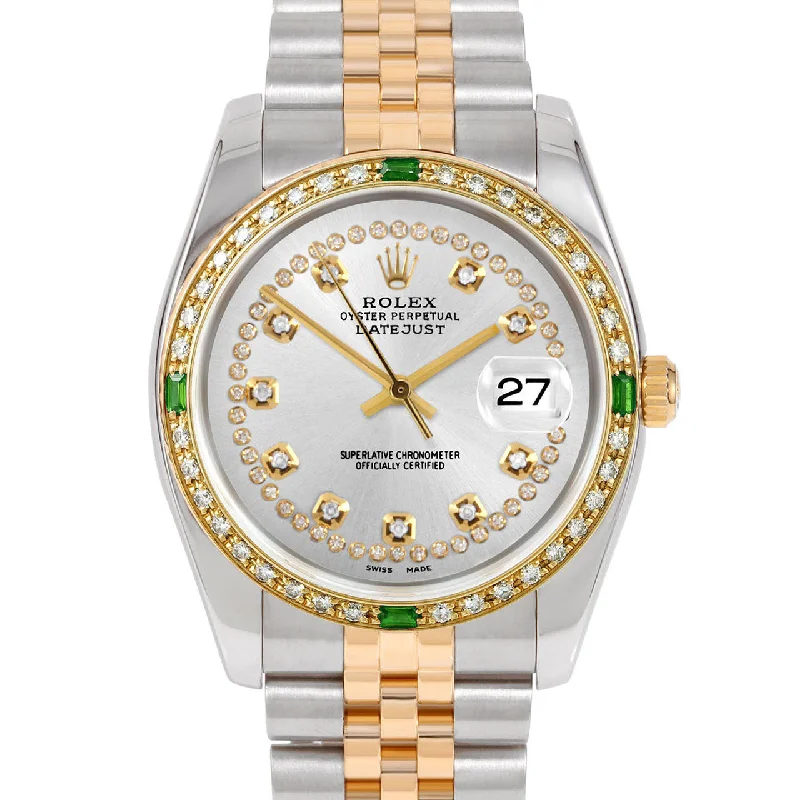 Rolex Datejust 36mm | 116233-SLV-STRD-4EMD-JBL