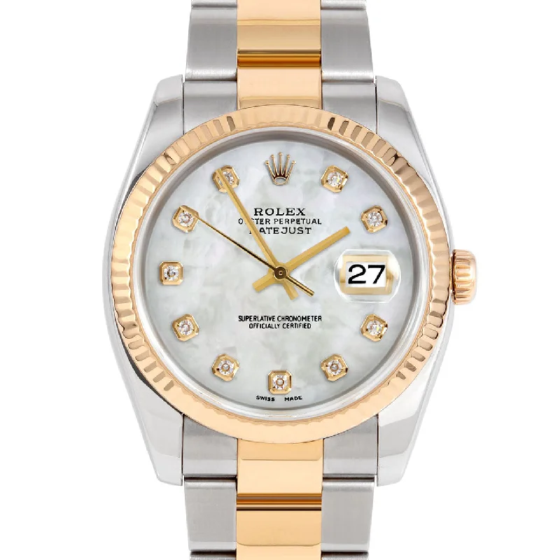 Rolex Datejust 36mm | 116233-WMOP-DIA-AM-FLT-OYS