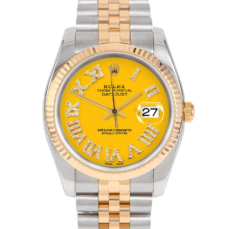 Rolex Datejust 36mm | 116233-YLW-FDR-FLT-JBL