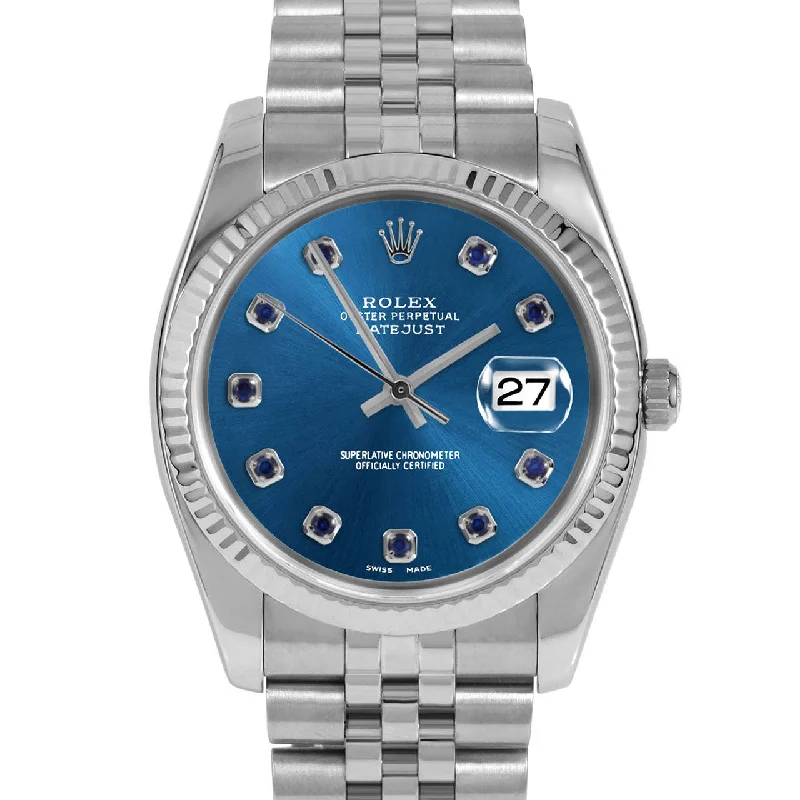 Rolex Datejust 36mm | 116234-BLU-SPH-AM-FLT-JBL