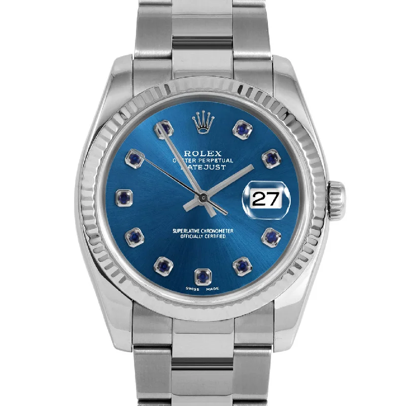 Rolex Datejust 36mm | 116234-BLU-SPH-AM-FLT-OYS