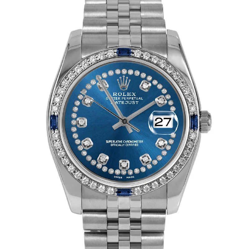 Rolex Datejust 36mm | 116234-BLU-STRD-4SPH-JBL