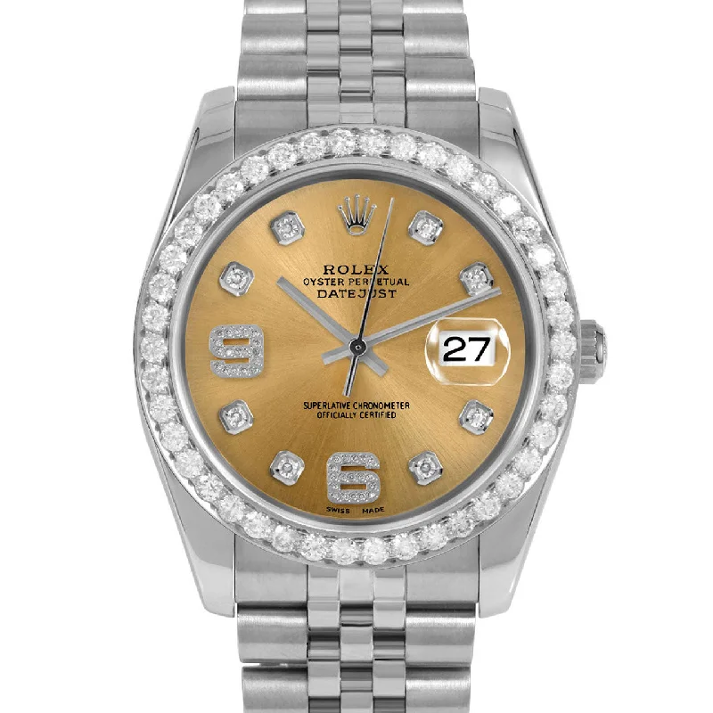 Rolex Datejust 36mm | 116234-CHM-8DA69-25CT-JBL