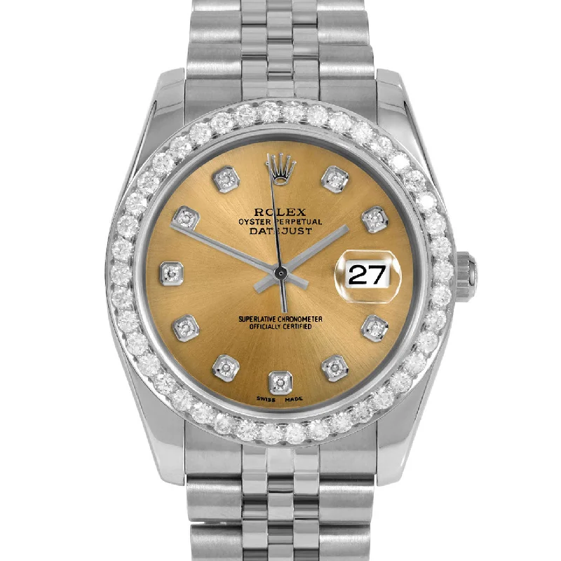 Rolex Datejust 36mm | 116234-CHM-DIA-AM-25CT-JBL