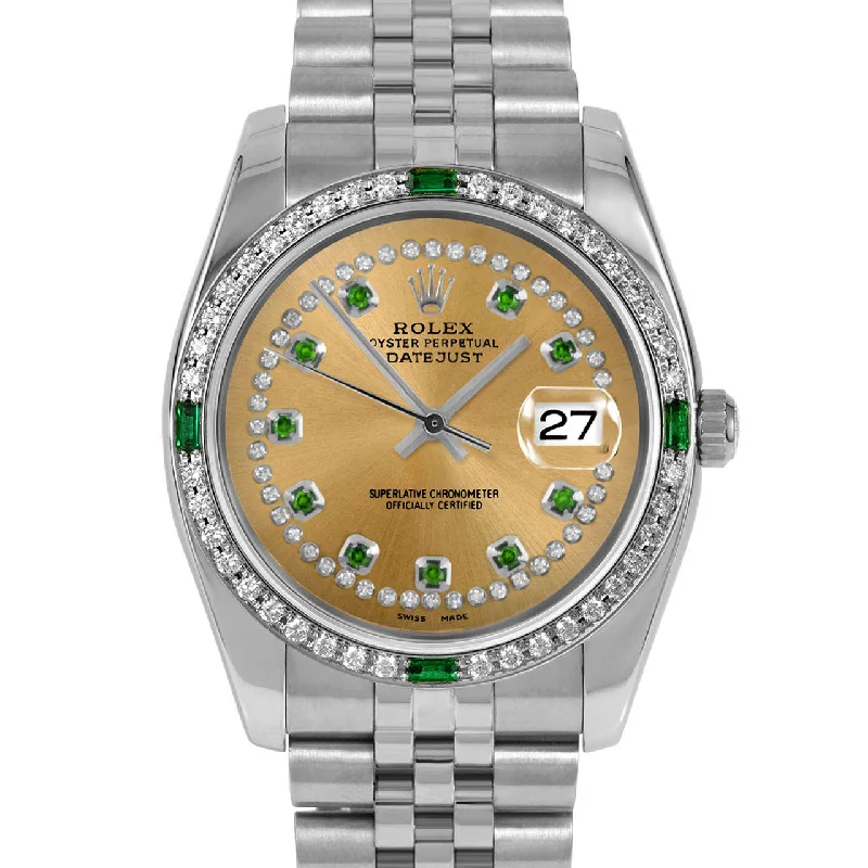 Rolex Datejust 36mm | 116234-CHM-STRE-4EMD-JBL