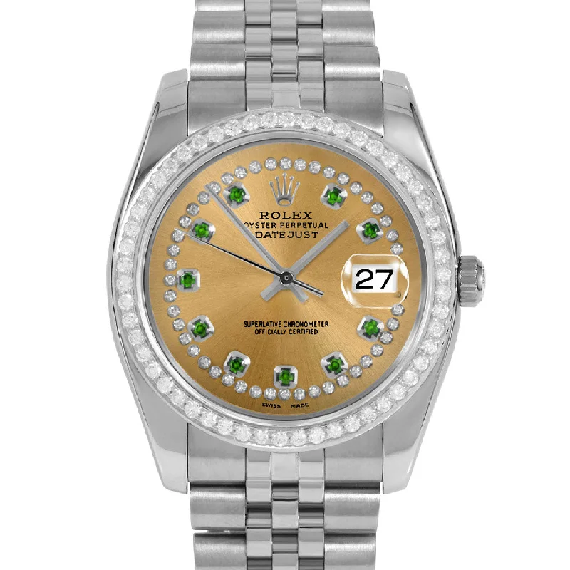 Rolex Datejust 36mm | 116234-CHM-STRE-BDS-JBL