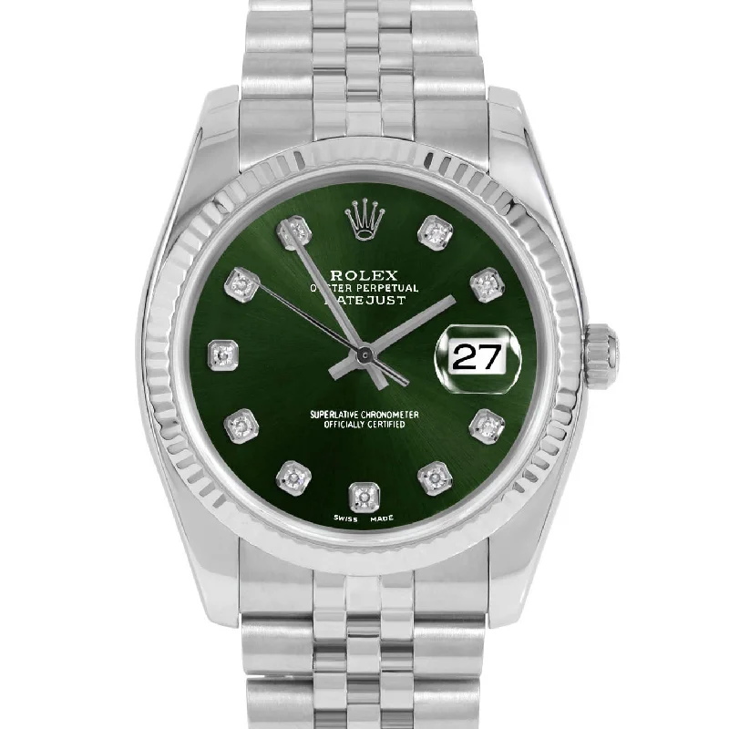 Rolex Datejust 36mm | 116234-GRN-DIA-AM-FLT-JBL