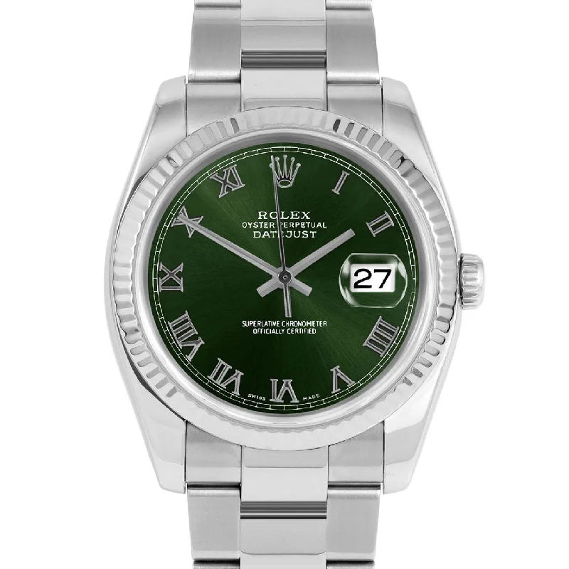 Rolex Datejust 36mm | 116234-GRN-ROM-FLT-OYS