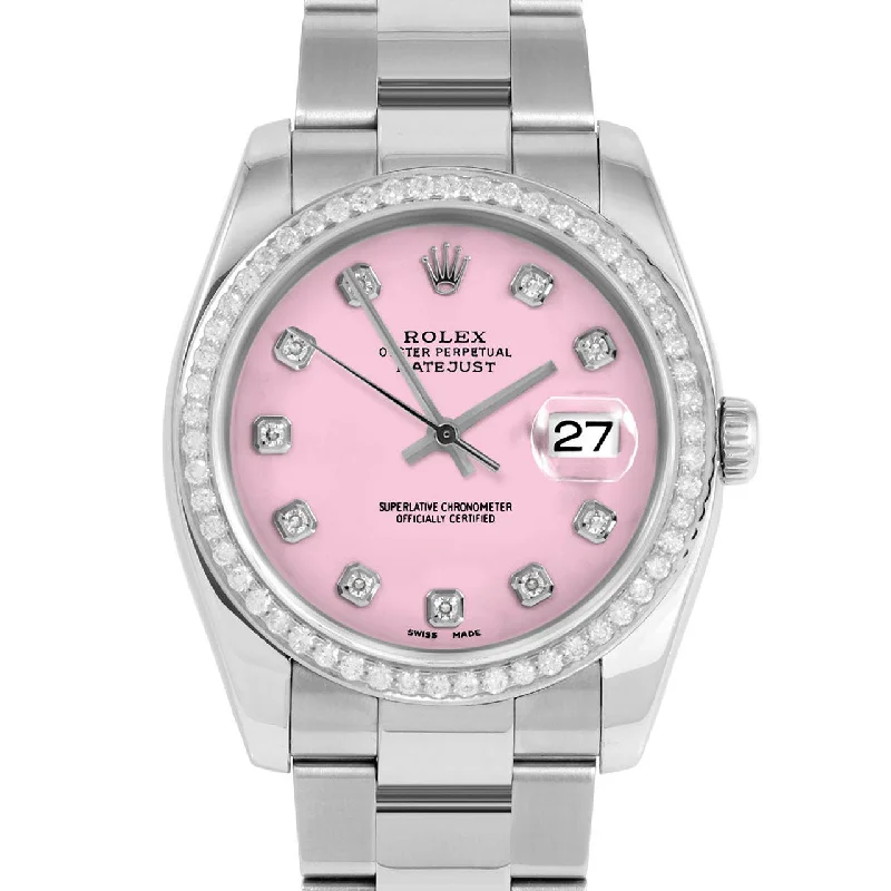 Rolex Datejust 36mm | 116234-PNK-DIA-AM-BDS-OYS