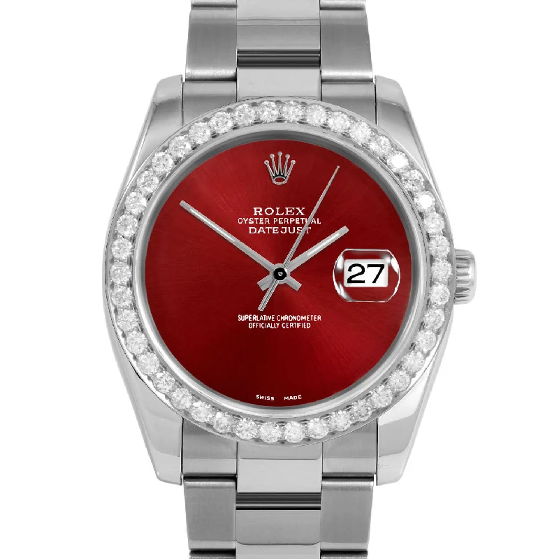 Rolex Datejust 36mm | 116234-RED-NOHM-25CT-OYS