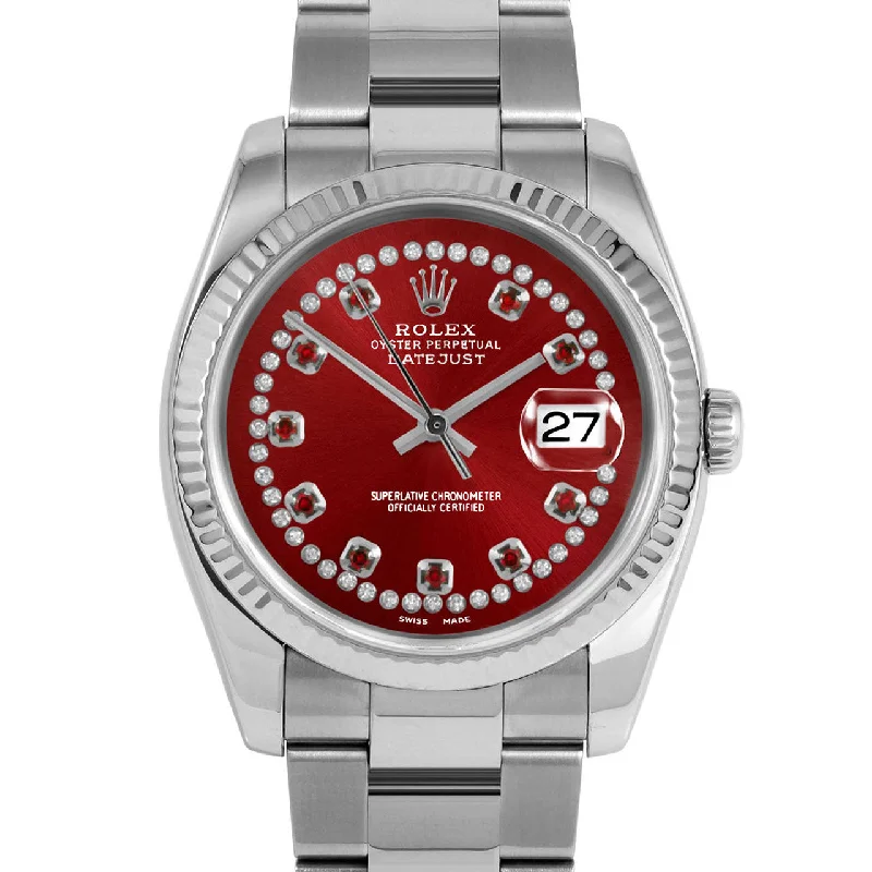 Rolex Datejust 36mm | 116234-RED-STRR-FLT-OYS