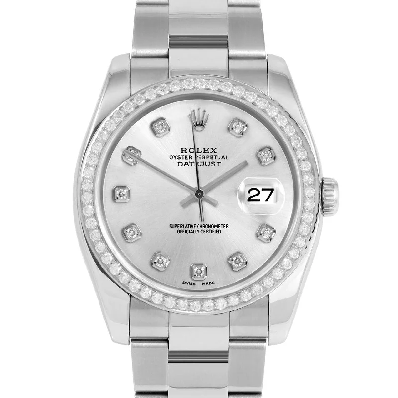 Rolex Datejust 36mm | 116234-SLV-DIA-AM-BDS-OYS