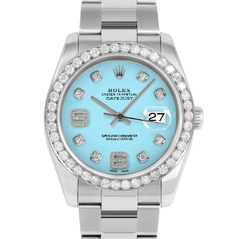 Rolex Datejust 36mm | 116234-TRQ-8DA69-25CT-OYS