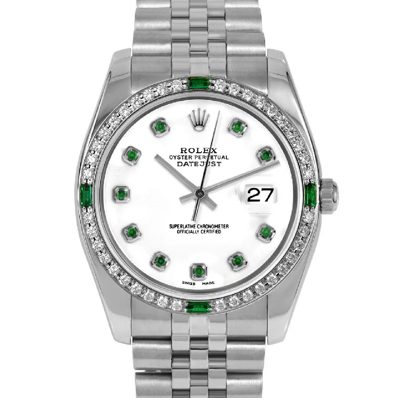 Rolex Datejust 36mm | 116234-WHT-EMD-AM-4EMD-JBL