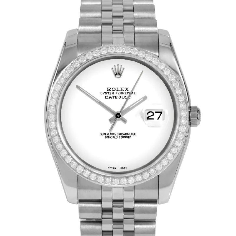 Rolex Datejust 36mm | 116234-WHT-NOHM-BDS-JBL