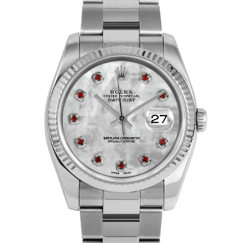 Rolex Datejust 36mm | 116234-WMOP-RBY-AM-FLT-OYS