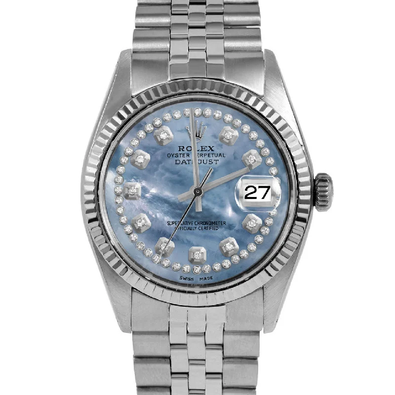 Rolex Datejust 36mm | 1601-SS-BLMOP-STRD-FLT-JBL