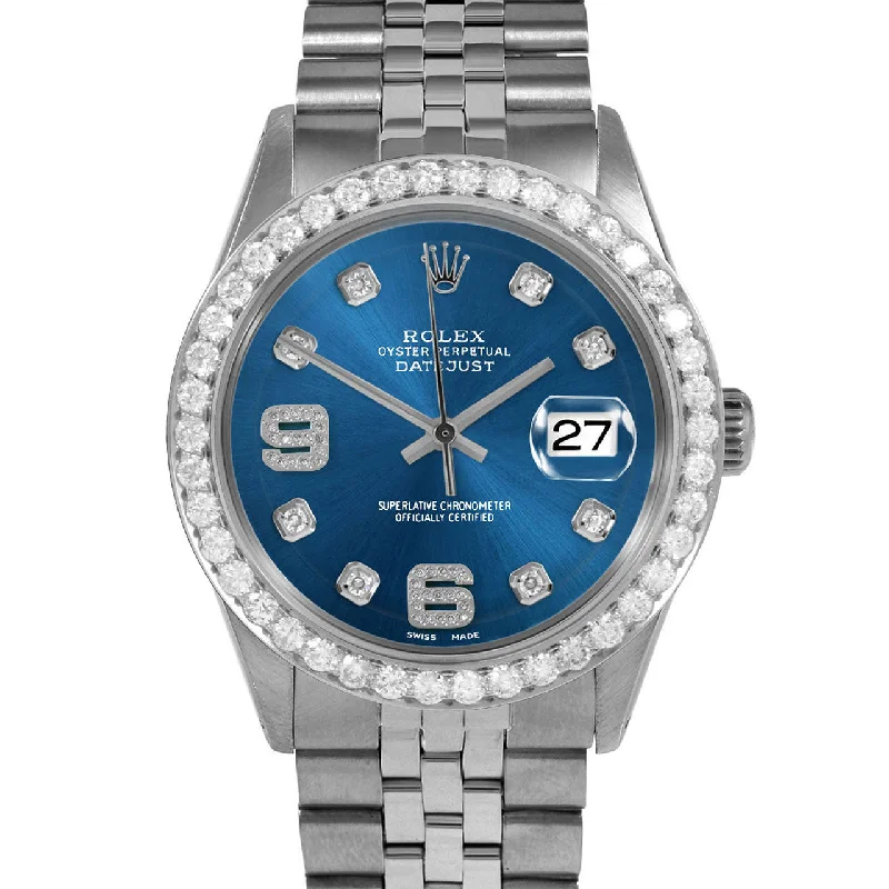 Rolex Datejust 36mm | 1601-SS-BLU-8DA69-25CT-JBL